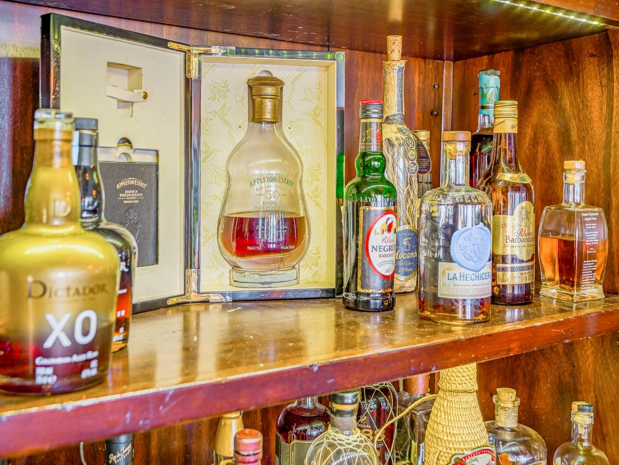 Rare Rum Upstairs at Kaibo